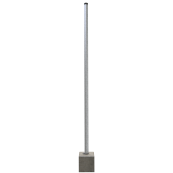 Sign post | with concrete block | SET |  76 mm | length: 4000 mm